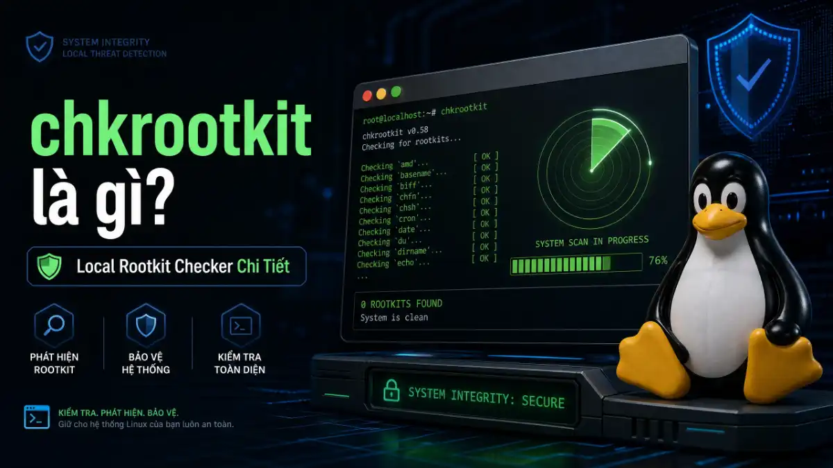 chkrootkit là gì? Local Rootkit Checker Chi Tiết