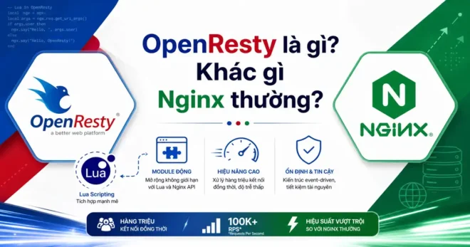OpenResty Là Gì? Hướng Dẫn Cấu HÌnh Và So Sánh Chi Tiết Với Nginx