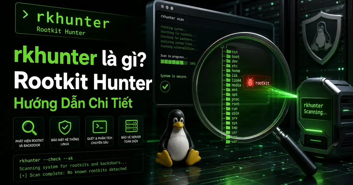 rkhunter là gì? Rootkit Hunter Hướng Dẫn Chi Tiết