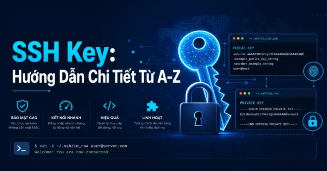 SSH Key: Hướng Dẫn 9 Bước Tạo Và Cấu Hình Chi Tiết