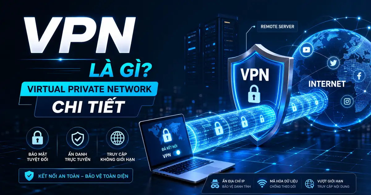 VPN Là Gì? Virtual Private Network Chi Tiết
