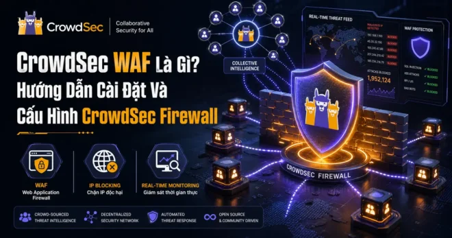 CrowdSec WAF Là Gì? Hướng Dẫn Cài Đặt Và Cấu Hình CrowdSec Firewall