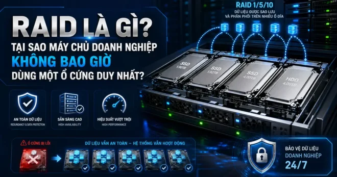 RAID Là Gì? 5 Cấp Độ RAID DevOps Nhất Định Phải Biết