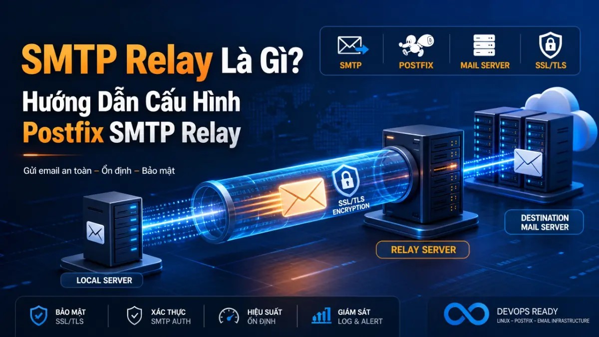 SMTP Relay Là Gì? Hướng Dẫn Cấu Hình Postfix SMTP Relay